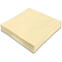 Gastro Papierservietten 2-lagig 33 x 33 cm 50 Stück beige gefärbt