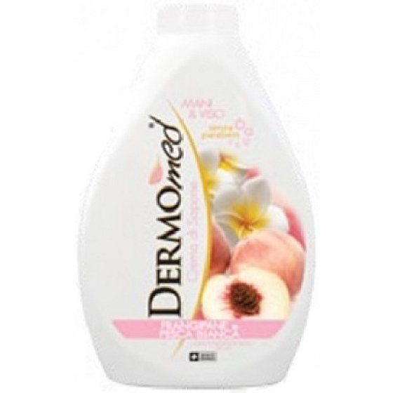 Dermomed Frangipani & White Peach Flüssigseifenfüllung 300 ml