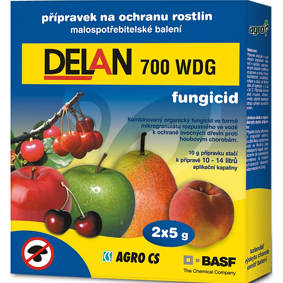 Pflanzenschutzmittel Agro Delan 700WDG 2x5 g