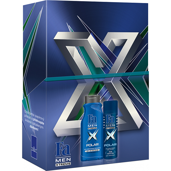 Fa Men Xtreme Polar Duschgel 400 ml + Deospray für Männer 150 ml, Kosmetikset