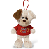 Nici Love You Hund im T-Shirt mit Vorhang 15 cm
