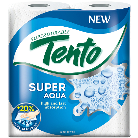 Diese Super Aqua Papierhandtücher 2-lagig 2 Stück