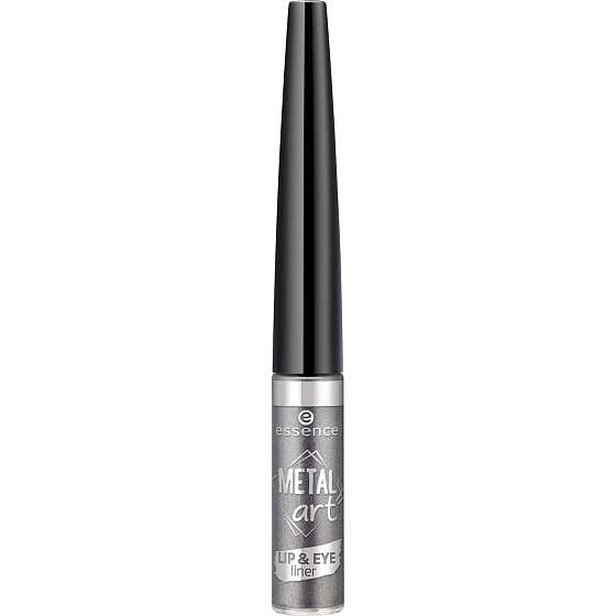 Essence Metal Art Lip & Eye Liner Flüssigkeitslinien für Lippen und Augen 01 Steel the Show 3,5 ml