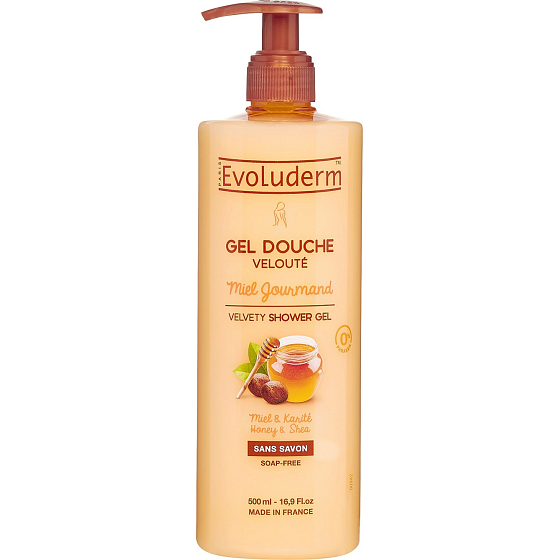 Evoluderm Miel Gourmand Duschgel mit Honig und Sheabutter 500 ml
