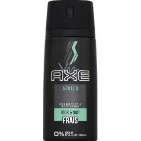 Axe Apollo Jour & Nuit Frais Deodorant Spray für Männer 150 ml