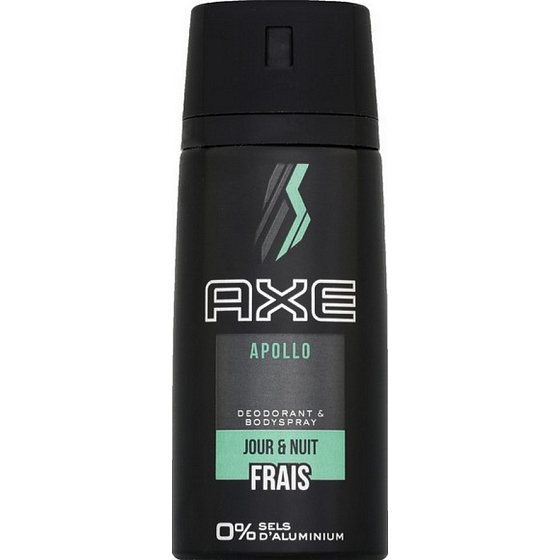 Axe Apollo Jour & Nuit Frais Deodorant Spray für Männer 150 ml