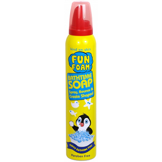 Xpel Fun Foam Badeseife Pinguin Badeschaum für Kinder 225 ml