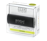 Millefiori Milano Icon Oxygen - Sauerstoff-Autoduft Klassisches Schwarz riecht bis zu 2 Monaten 47 g