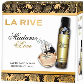 La Rive Madame in Love parfümiertes Wasser für Frauen 90 ml + Deodorant Spray 150 ml, Geschenkset