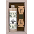 Bohemia Gifts Hunter Olivenöl Duschgel 250 ml + Holzfliege, für Männer Kosmetikset