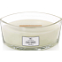 WoodWick Feigenblatt & Tuberose - Feigenblatt- und Tuberose-Duftkerze mit breitem Holzdocht und Deckel 453 g