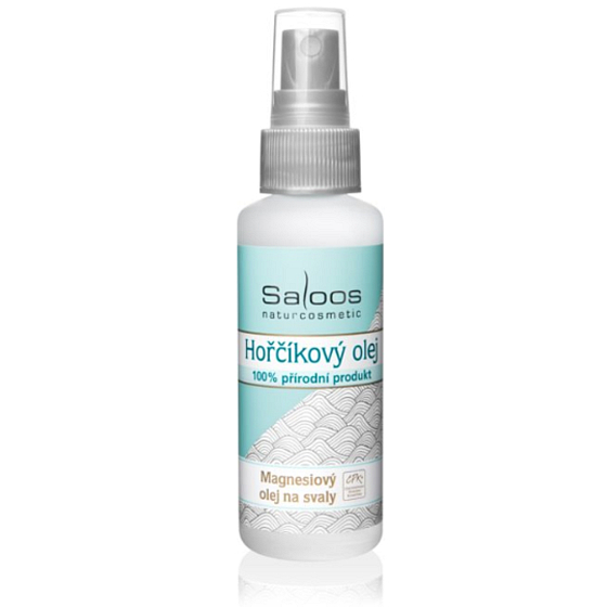 Saloos Magnesium Magnesiumöl zur Muskelregeneration erhöht die Energie und die Fähigkeit des Körpers, Schadstoffe und Abfallprodukte um 50 ml auszuspülen