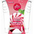 Glade Frosted Candy Cane mit dem Duft von Vanillecreme und Pfefferminz-Duftkerze in einem Glas, Brenndauer bis zu 32 Stunden 129 g