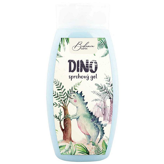 Bohemia Gifts Kids Dino Duschgel für Kinder blau 250 ml
