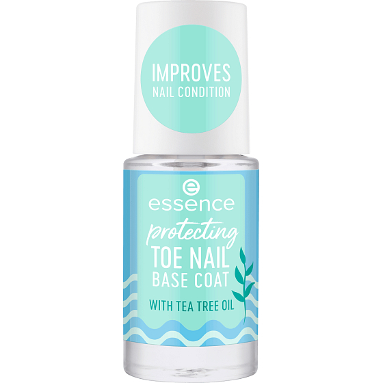 Essence Protecting Toe Nail Base Coat mit Teebaumöl 8 ml