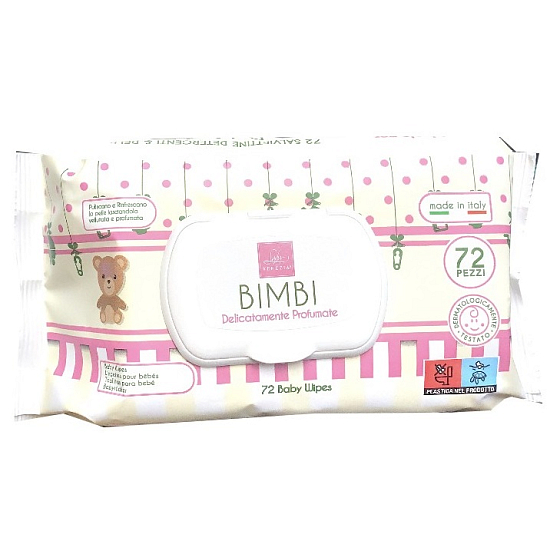 Lady Venezia Bimbi Feuchttücher mit Aloe Vera und Kamillenextrakt 72 Stück