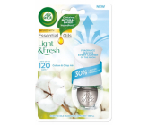 Air Wick Essential Oils Cotton & Crisp Air - Frische Baumwolle Elektrische Lufterfrischer Set 19 ml