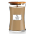 WoodWick Gilded Sands - Goldene Sande Duftkerze mit Holzdocht und Deckel Glas groß 609 g
