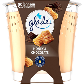 Glade Duftkerze Honig & Schokolade, 112 g