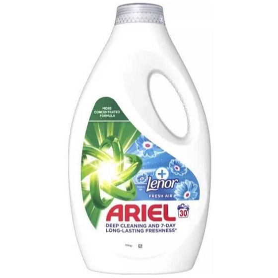 Ariel Plus Fresh Air prací gel univerzální, 30 dávek, 1,35 litru