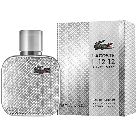 Lacoste L.12.12 Silver Grey parfémovaná voda pro muže 50 ml