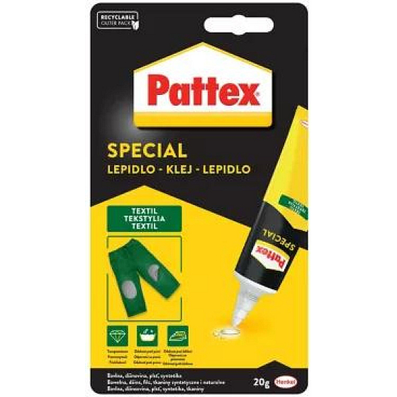 PATTEX lepidlo na textil Textile Repair 20g