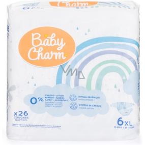 Baby Charm Einwegwindeln Super Dry Flex XL 13-18 kg, 26 Stk