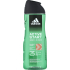 Adidas 3 Active Start Duschgel für Körper und Haare für Männer 400 ml