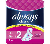 Always Classic Maxi Damenbinden, 9 Stück