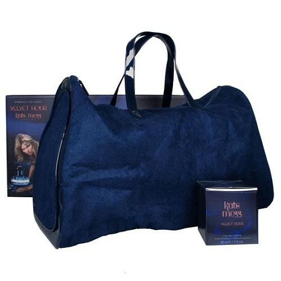 Kate Moss Velvet Hour EdT 50 ml Eau de Toilette + Beutel, Geschenkset