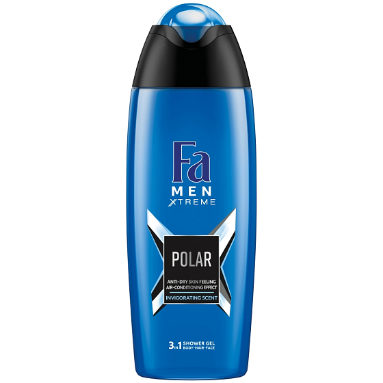 Fa Men Xtreme Polar Duschgel für Körper und Haare 400 ml
