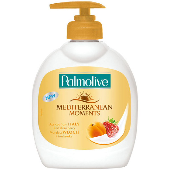 Palmolive Mediterranean Moments Apricot & Strawberry Italy Flüssigseife 300 ml