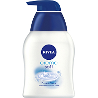 Nivea Creme Soft cremige Flüssigseife mit Spender, 250 ml