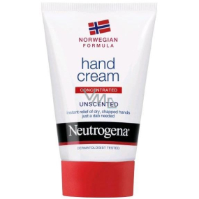 Neutrogena Norwegische parfümfreie konzentrierte Creme für trockene und rissige Hände 50 ml