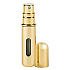 Pressit Parfüm nachfüllbar Zerstäuber nachfüllbare Flasche Metallic Gold 4 ml