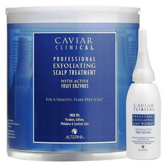 Alterna Caviar Clinical Professional Peeling-Kopfhautbehandlung Intensive Anti-Schuppen-Behandlung 12 Stück