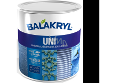 Balakryl Uni Mat 0199 Schwarze Universalfarbe für Metall und Holz 700 g