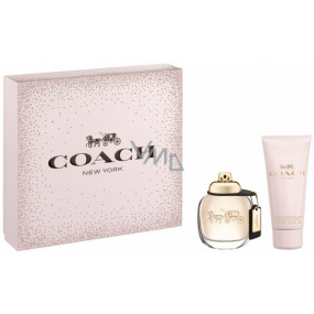 Coach Eau de Parfum parfümiertes Wasser für Frauen 50 ml + Körperlotion 100 ml, Geschenkset