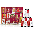 Baylis & Harding Red Kollektion Adventskalender 12 Tage Kalender für die ersten Dezembertage - 12 Überraschungen in den Düften Zuckerlog, Pfefferminzlutscher, Vanilleglasur, Kosmetikset