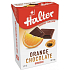 Halter Orange Chocolate - Orange mit Schokolade zuckerfreie Bonbons mit natürlichem Süßstoff Isomalt, geeignet für Diabetiker 36 g