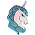 Albi Kissen mit Pailletten Einhorn 37 x 37 x 10 cm