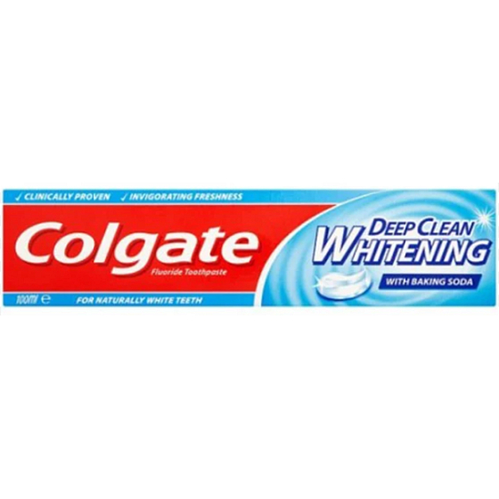 Colgate Whitening Deep Clean Whitening Zahnpasta mit essbarem Soda 75 ml