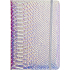 Albi Block holographisch gefüttert mit Gummiband Blau-Silber 19,5 x 14,2 x 1,5 cm
