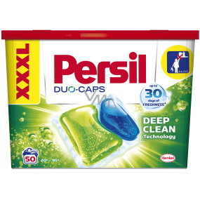 Persil Duo-Caps Normale Universal-Gelkapseln zum Waschen von weißer und permanenter Farbwäsche 50 Dosen x 23 g