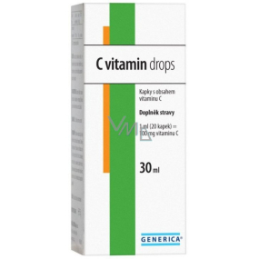 Generica Vitamin C Tropfen Nahrungsergänzungsmittel in Form von Tropfen 30 ml