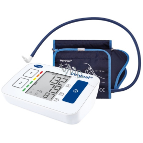 Veroval Compact vollautomatisches Blutdruckmessgerät, misst Blutdruck und Herzfrequenz, warnt Sie vor Herzrhythmusstörungen und speichert Ergebnisse für zwei Benutzer ohne BPU22-Box