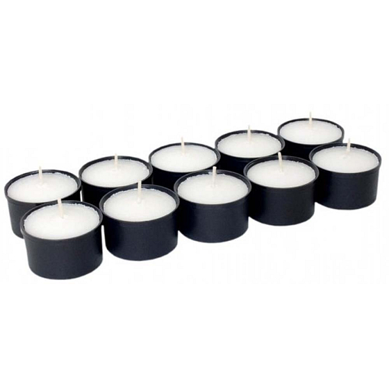 Admit Tombstone Kerzenbecher WK 20 schwarz 20 g 10 Stück