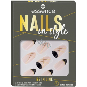 Essence Nails In Style Kunstnägel 12 Be In Line 12 Stück