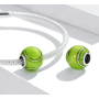 Charme Sterling Silber 925 Tennisball, Perle am Armband Sport