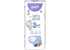 Bella Happy Midi 3 Kinderwindeln Einweg 5-9 kg, 50 Stk
